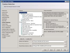 SQL Server Options